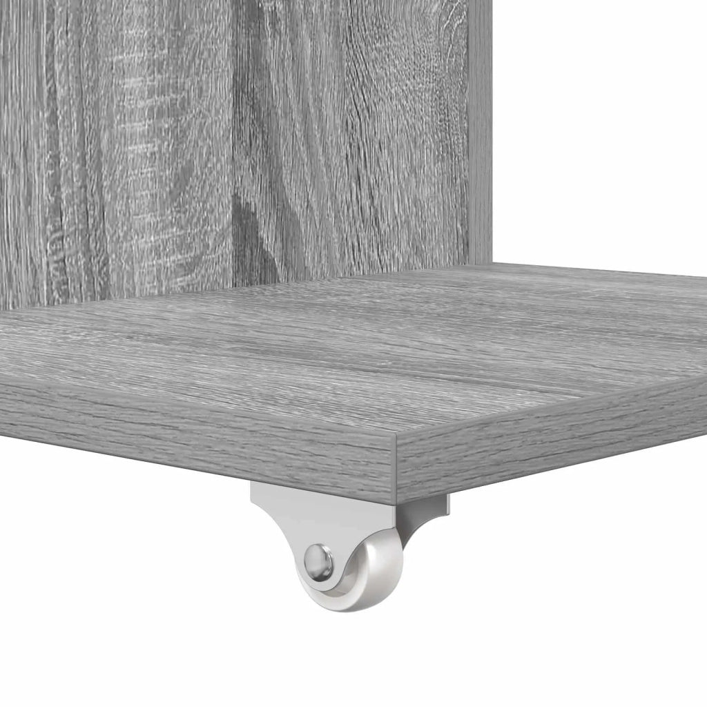 Tavolo laterale Grigio Sonoma 40 x 35 x 60 cm Legno multistrato