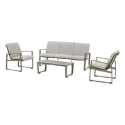 Set salotto hespéride Meloane tortora 5 posti cm 120x59x38 h