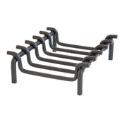 BRUCIALEGNA FERRO BATTUTO STYLE BRUCIA LEGNA PER CAMINETTO CAMINO 40x35X13