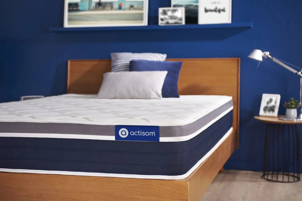 Materasso Actiflex confort 100x210cm - Spessore : 26cm - Molle insacchettate e memory foam - Moderatamente rigido