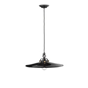 Sospensione B&W smalto nero Ferroluce