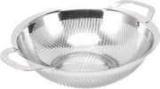 Vergia Metallica per Cucina con Fessurazione per Pasta, Verdure e Frutta (27CM)
