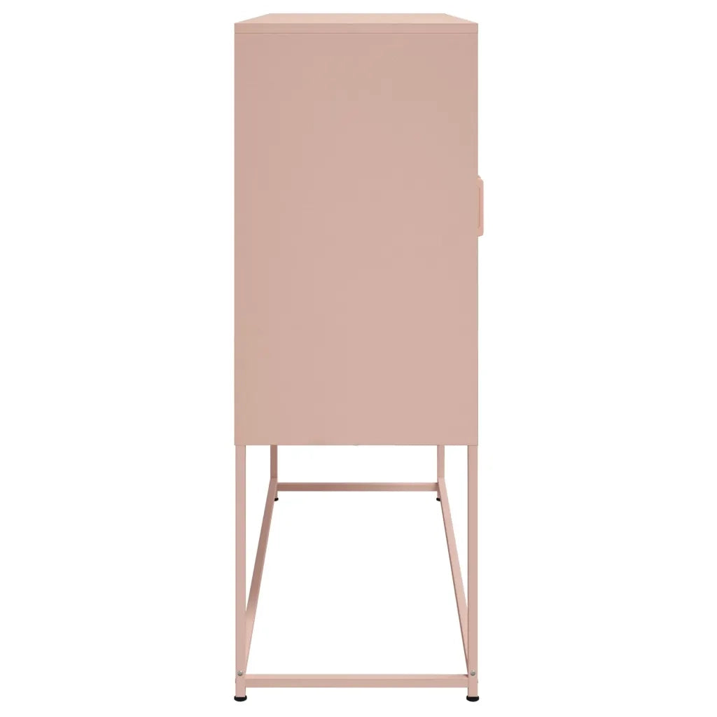 Credenza Rosa 100,5x39x107 cm in Acciaio 846537