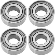 Lagers per Gras per 4 Stuks - Compatibili con John Deere/JD9259/JD9296 - Diametro Esterno 45,22 mm - Diametro Interno 19,05 mm - Altezza 15,49 mm - Materiale Metallo/Rubbero - Utilizzati per Attrezzaggio Agricolo