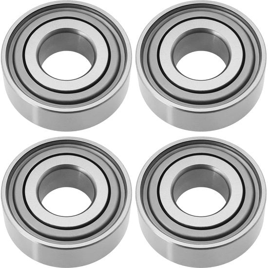 Lagers per Gras per 4 Stuks - Compatibili con John Deere/JD9259/JD9296 - Diametro Esterno 45,22 mm - Diametro Interno 19,05 mm - Altezza 15,49 mm - Materiale Metallo/Rubbero - Utilizzati per Attrezzaggio Agricolo