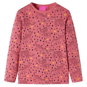 Pigiama da Bambina a Maniche Lunghe Rosa Antico 116 CFW1344217