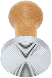 Martello per caffè a 58 mm - Manico in legno - Base in acciaio inossidabile - Accessorio per caffè - Migliora il sapore del caffè - Adatto per uso domestico e ufficio - Applicatore per caffè