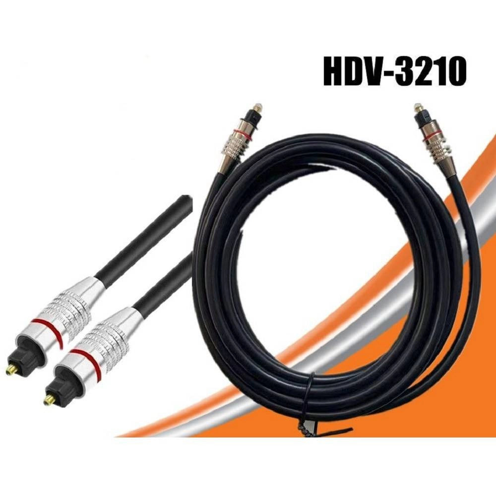Trade Shop - Cavo Audio Digitale Ottico In Fibra Ottica Lunghezza 1 Metro Hdv-3210 -