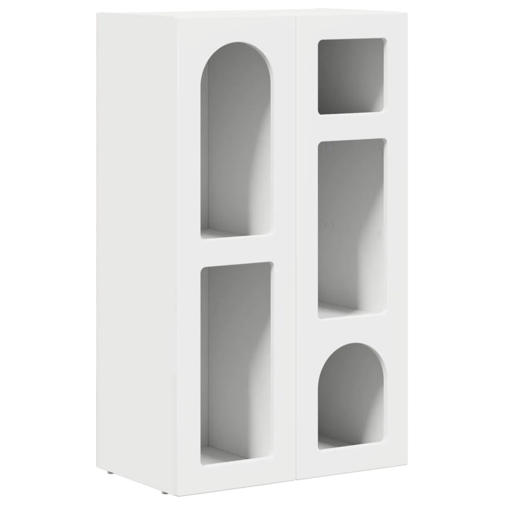 Credenza-Buffet-Armadio da cucina Bianco 59 x 35 x 100,5 cm Legno multistrato