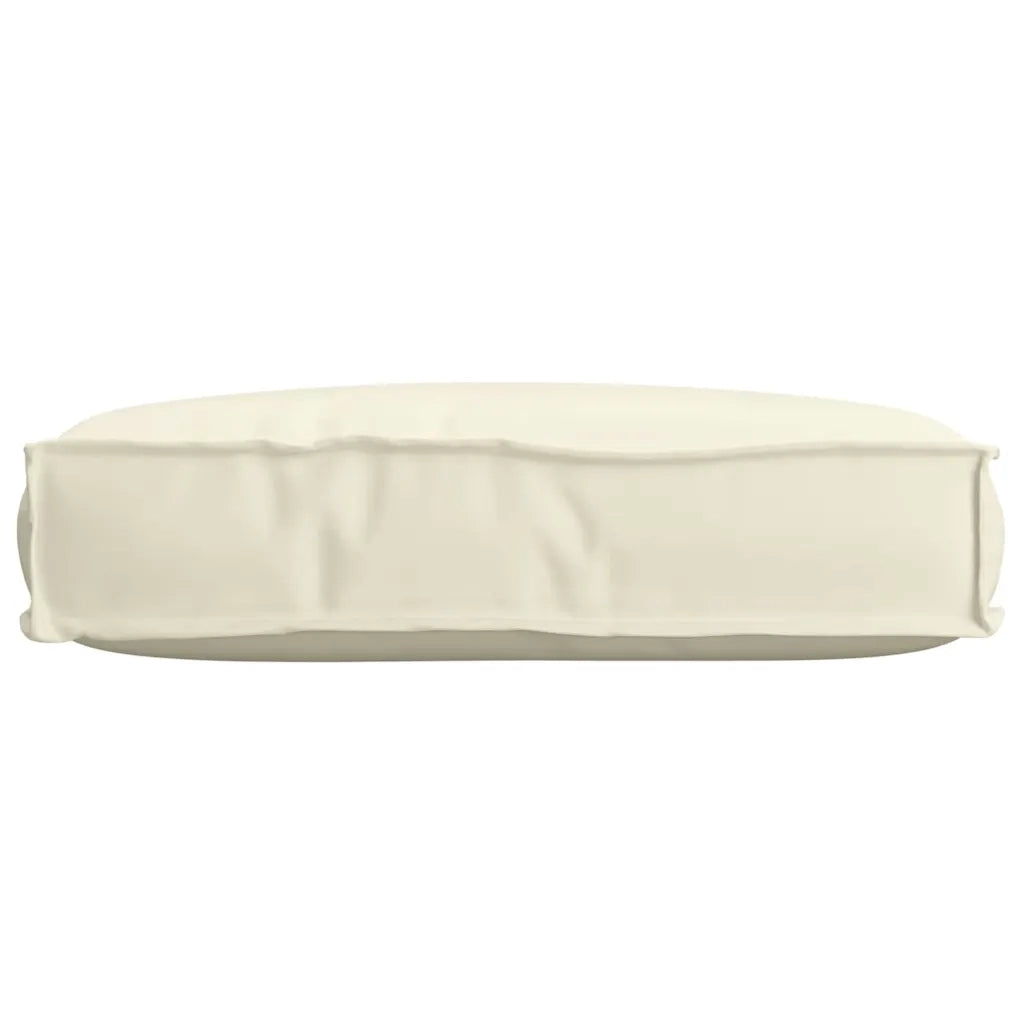 Cuscino Crema 60 x 40 x 8 cm Tessuto Oxford 42001610