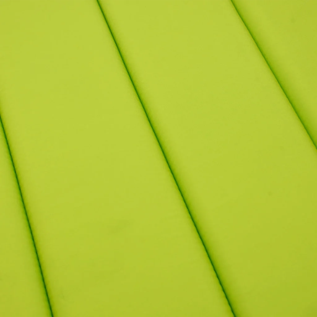 Cuscino per Lettino Verde Intenso 186x58x4 cm in Tessuto Oxford 314169