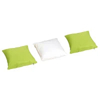 Set Giardino Esterno 6 Pezzi in Rattan PE, Salotto da Giardino con Divano Angolare e Pouf con Cuscini Lavabili, Marrone