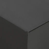 Copertura per mobili da giardino in tessuto Oxford impermeabile anti-UV, 222 x 155 x 67 cm, Nero