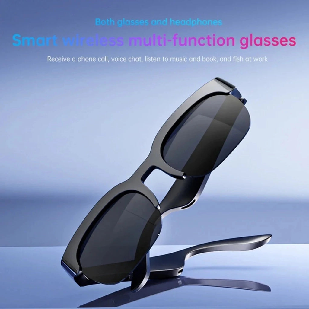 OCCHIALI SMART BLUETOOTH XG89 CON TRADUTTORE AI MUSICA E CHIAMATE VIVAVOCE