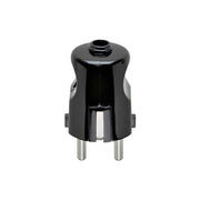 00230 Spina 2P+T 16A Tedesco Assiale Nero