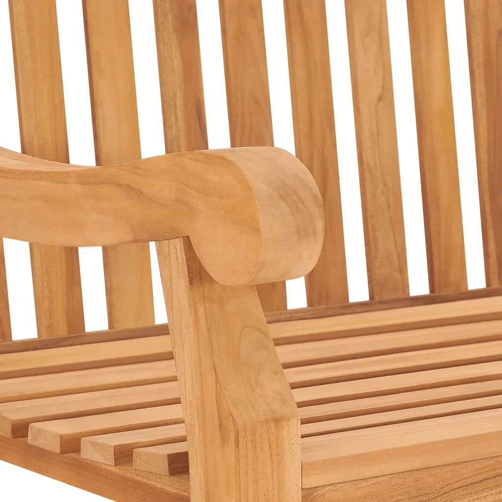 Panca da giardino mobili da esterno terrazza 114 x 69 x 92 cm legno massello di teak 02_0011182