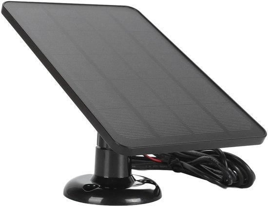 Caricatore per pannelli solari - 10W energia solare - Impermeabile - 9,8 ft cavo - Compatibile con Nest interfono - Ideale per uso all'aperto