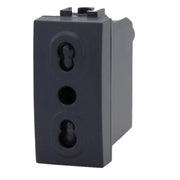 Sandasdon Presa Bipasso 2P+T 10/16A 250V Style Nero SD81800
