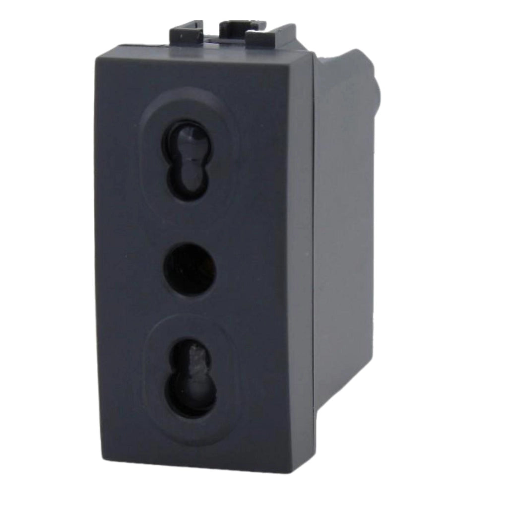 Sandasdon Presa Bipasso 2P+T 10/16A 250V Style Nero SD81800