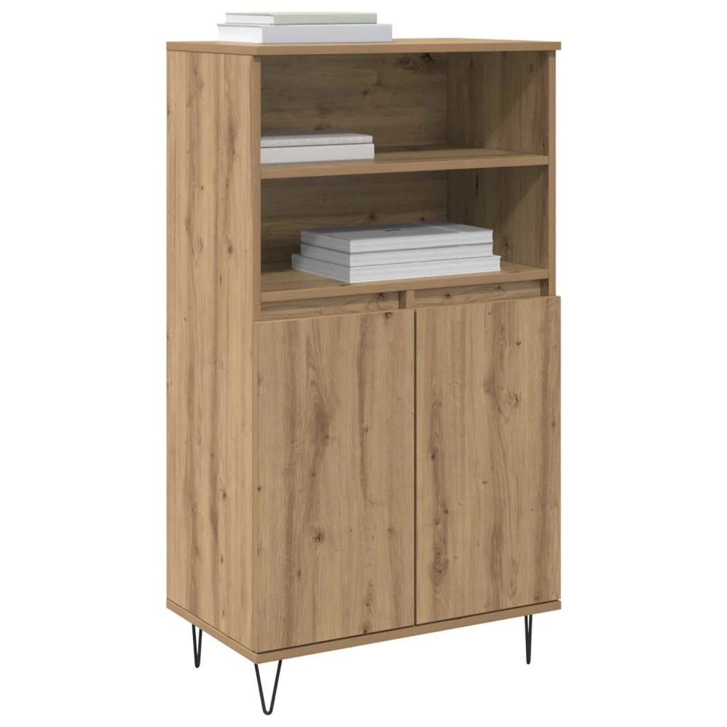 Credenza | Madia | Buffet da pranzo | Armadio da pranzo Marrone 60 x 36 x 110 cm Legno multistrato