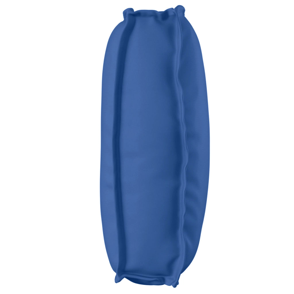 Cuscino per pallet per seduta/schienale Blu Royal 120x50x12 cm in tessuto Oxford