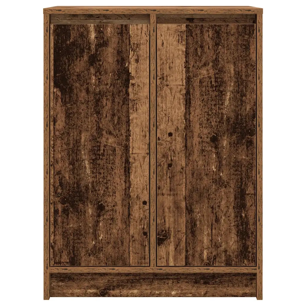 Credenza Legno Antico 57x34x76 cm in Legno Multistrato 861623