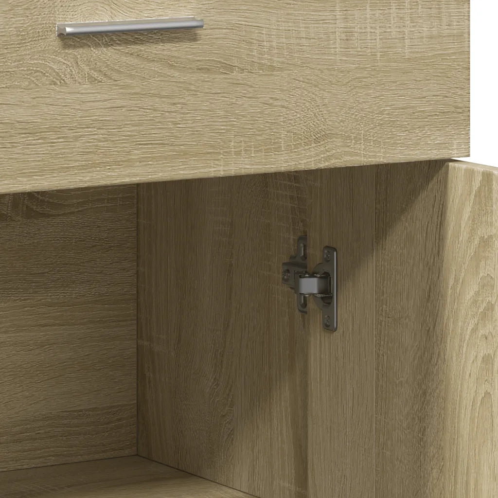 Credenza Rovere Sonoma 60x30x84 cm in Legno Multistrato 840494