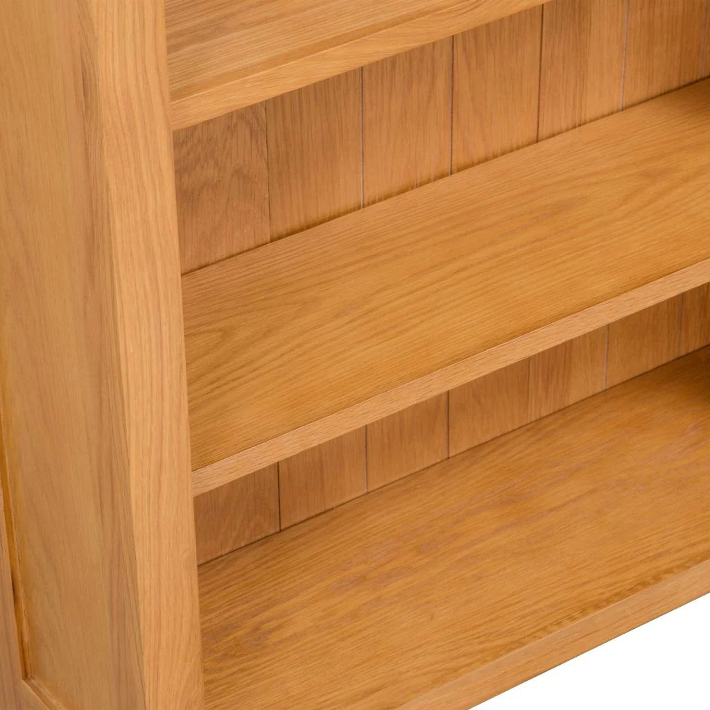 Libreria di design 82 cm legno massello di rovere 2702020/2