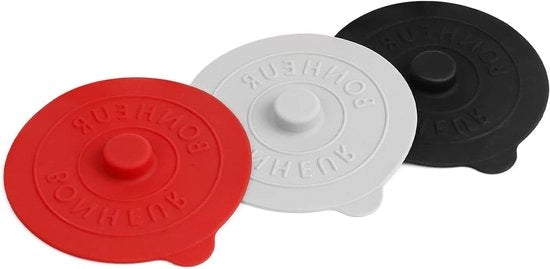 Coppe da drinko copertura silicone anti-impatto coperture 3 pezzi - Copertura riutilizzabile per coppe da drinko per uso domestico e all'aperto - Copertura per bicchieri, caffè e bicchiere da vino
