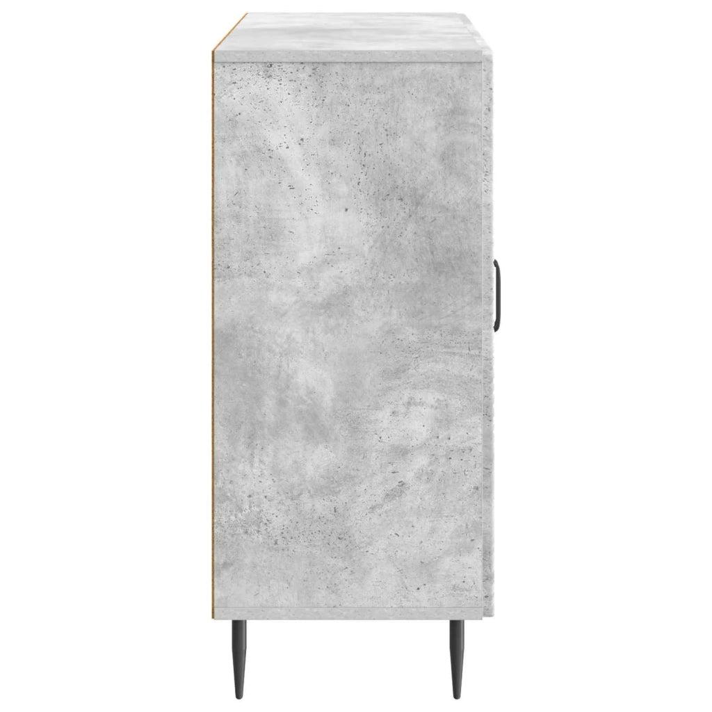 Credenza Grigio Cemento 89 x 34,5 x 80 cm Legno ingegnerizzato