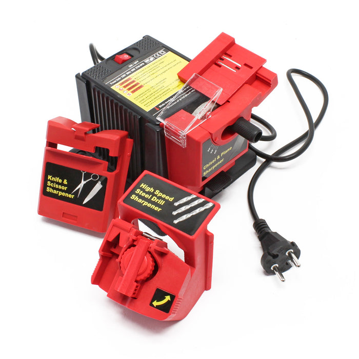 Rettificatrice universale 65 W per coltelli, forbici e trapani