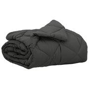 Piumone | Duvet Estivo Antracite 220 x 155 cm Microfibra