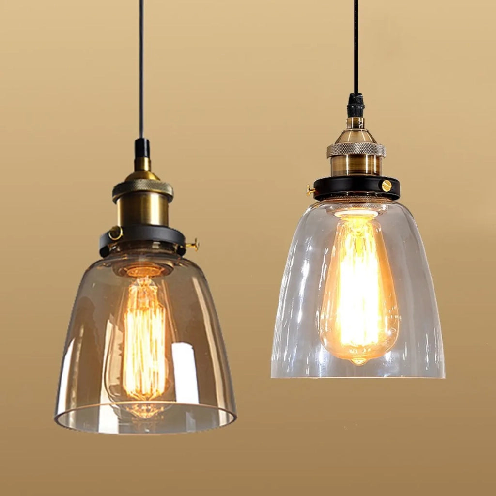 Lampada Da Soffitto Pensile Di Vetro Verto D APP049-1CP