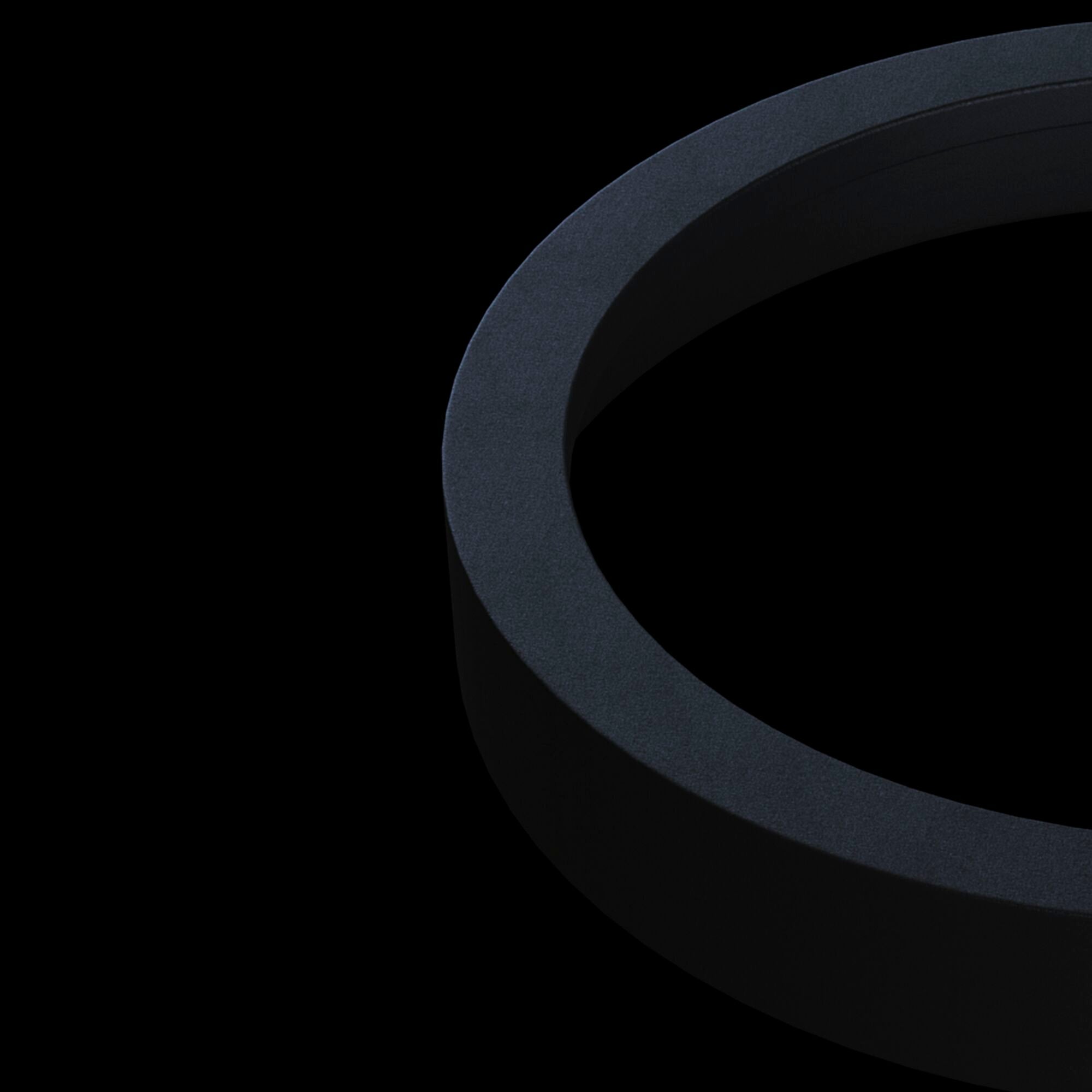 Faretto da incasso Accessorio Downlight in Alluminio Kappell Nero