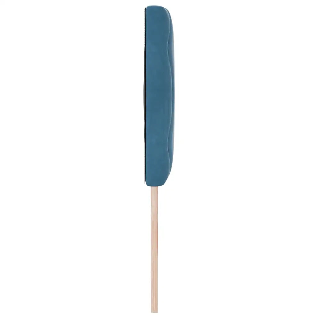 Testiera con testiera Blu scuro 144 cm Velluto 42007252