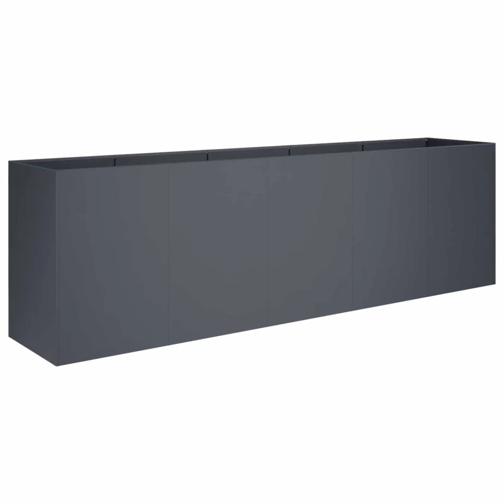 Vaso da giardino Antracite 200 x 40 x 60 cm 8005899