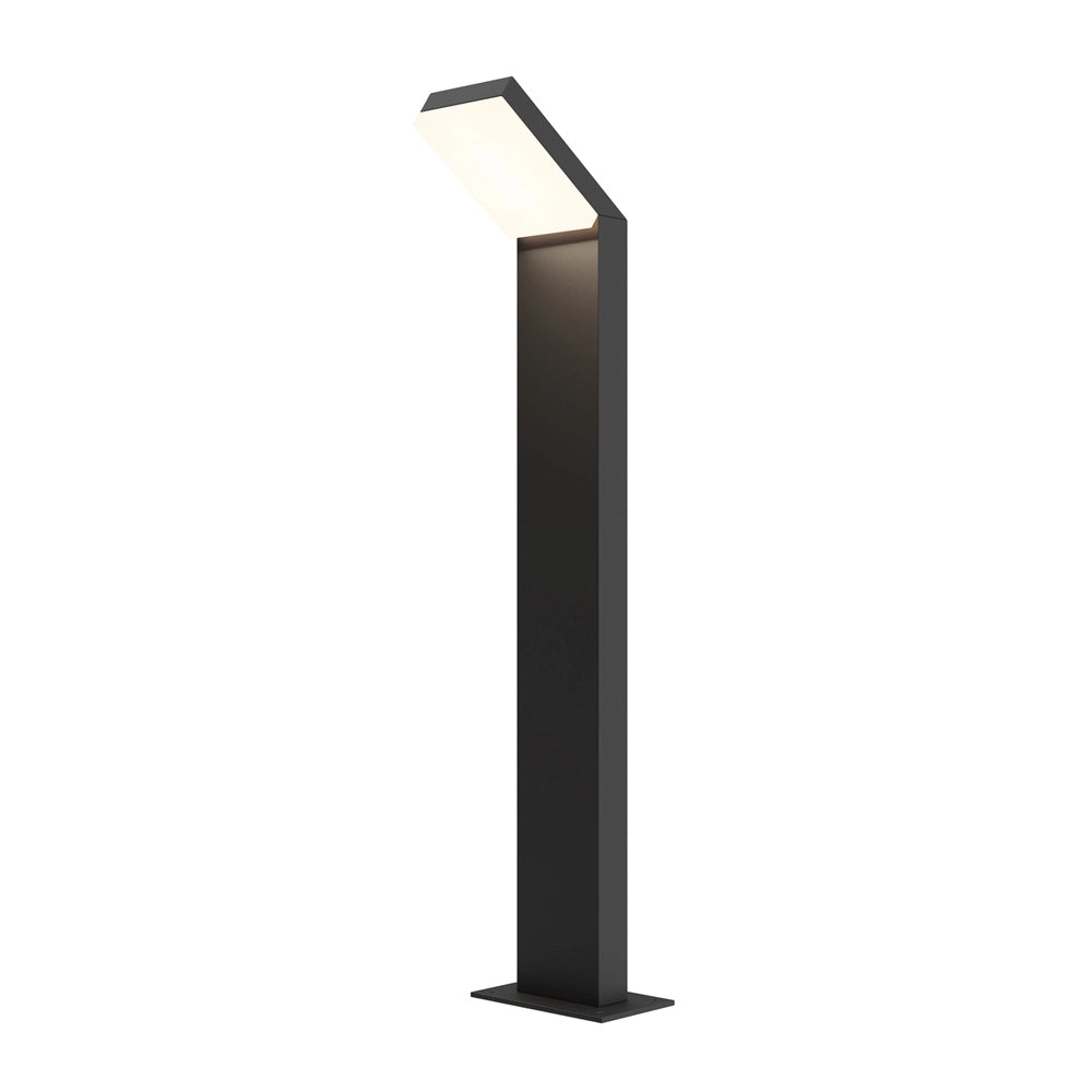 Maytoni Lampada da terra moderna Paso 1 luce LED integrato IP54 nero alluminio