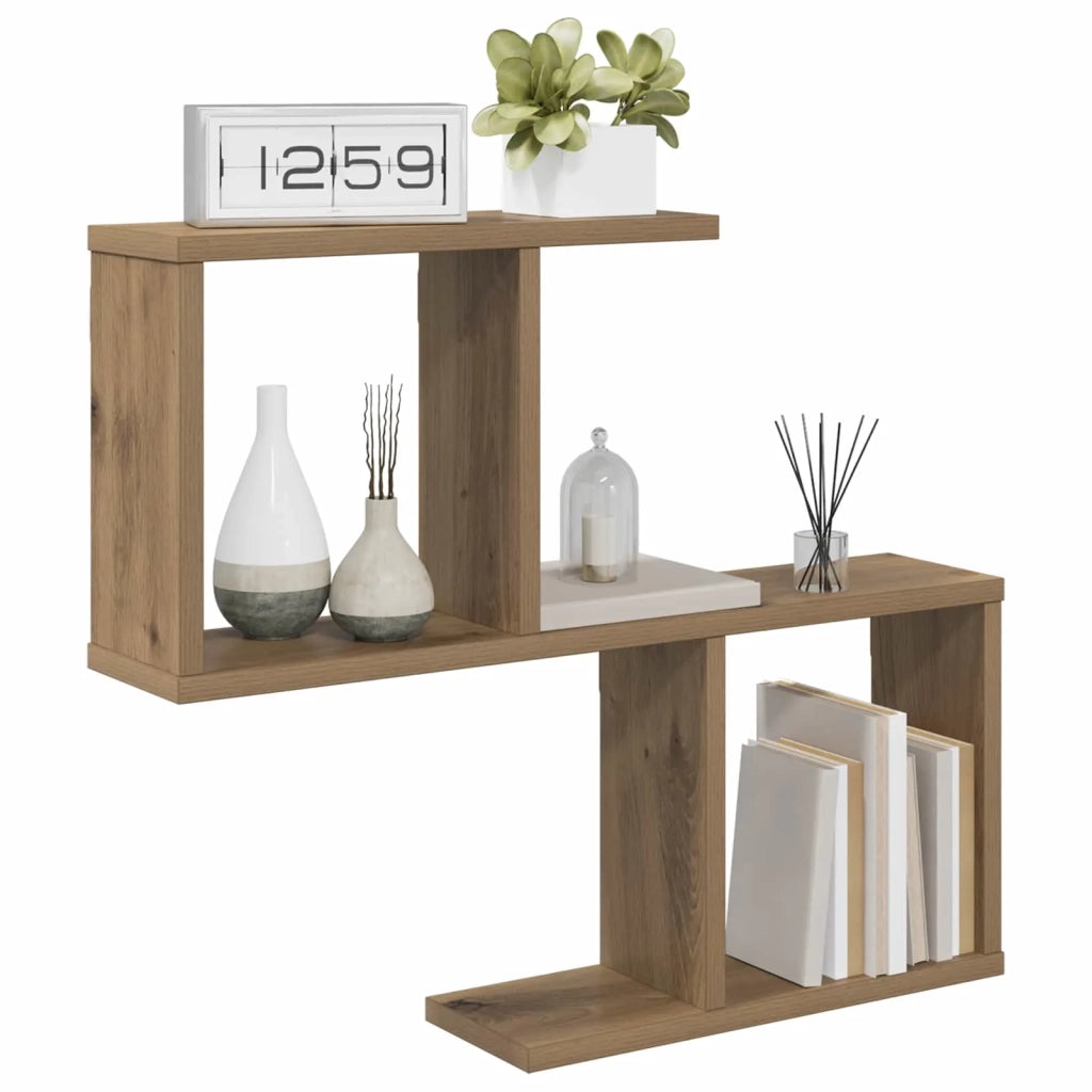 Scaffale da parete Rovere Artigianale 60 x 12 x 50,5 cm 8012267