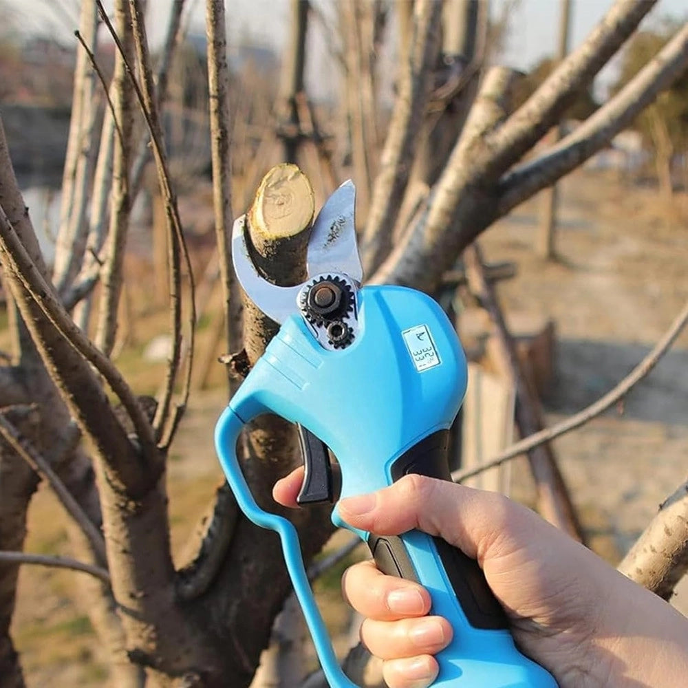 Trade Shop - Lame Di Ricambio Per Cesoie Elettriche 25mm Acciaio Forbici Potatura Lama Fissa Mobile -