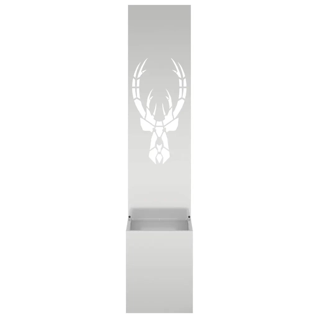 Schermo per privacy in giardino Argento 32 x 32 x 150 cm CFW2769339