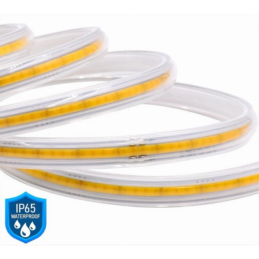 Trade Shop - Bobina 100mt Strip Led Cob 220v Esterno Ip65 Luce 3000k 4000k 6500k 220v-cob-288 -
