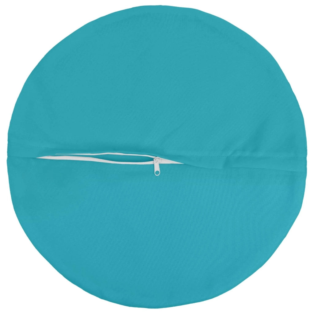 Federa 2 pcs HEERLEN Turchese Ø 60 cm Poliestere 923017