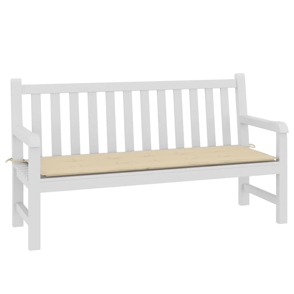 Cuscino per Panca Beige 150x50x2 cm in Tessuto Oxford 47627
