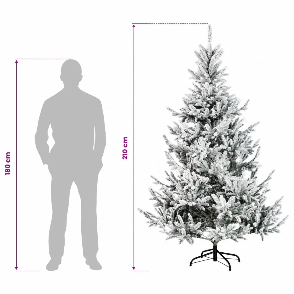 Albero di Natale Artificiale con Rami Pieghevoli 210 cm 42055570