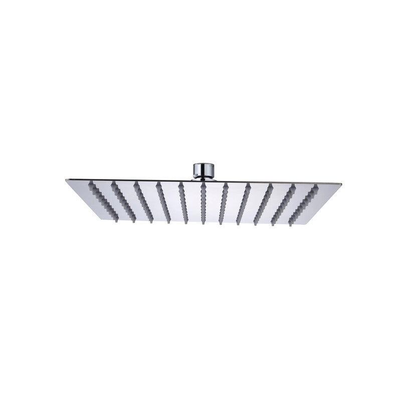 SOFFIONE DOCCIA INOX QUADRO 25X25 CM GROENLANDIA