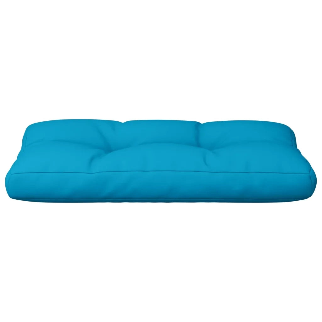 vidaXL Cuscino per Pallet Blu Chiaro 80x40x12 cm in Tessuto