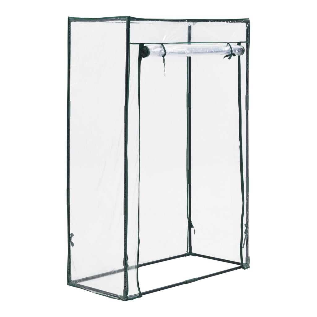 Serra da Giardino Terzigno per Coltivazione Piante Copertura in PVC Trasparente 150x100x50 cm [en.casa]