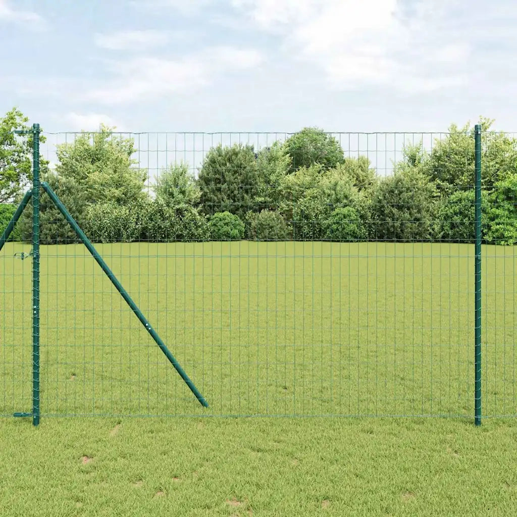 Recinzione Euro Verde 1,6 x 10 m Ferro rivestito in PVC 42004353