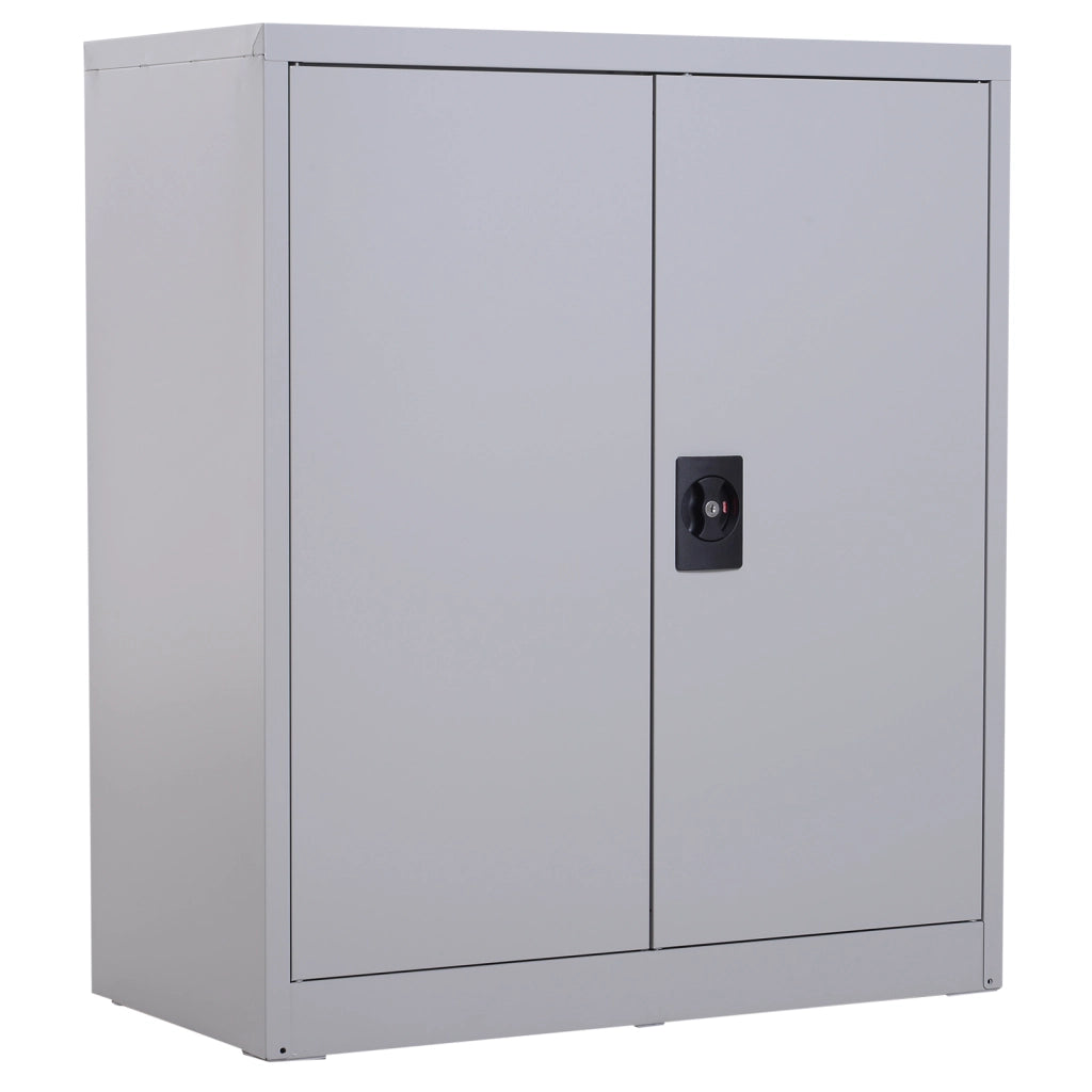 Armadio ¨C zephmum ¨C Grigio Acciaio 80x40x92.5cm