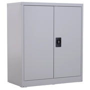 Armadio ¨C zephmum ¨C Grigio Acciaio 80x40x92.5cm